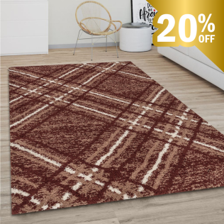 Blaze Rug - Ivory Orange 01