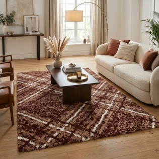 Blaze Rug - Ivory Orange 01