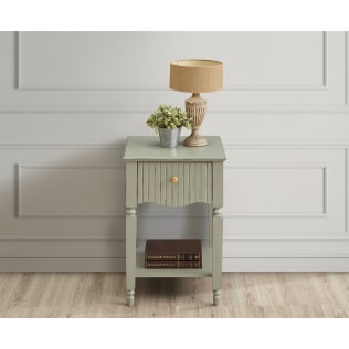 Ritz Lamp Table - Olive Green