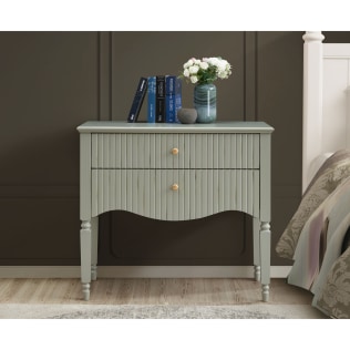 Ritz Small Console - Olive Green