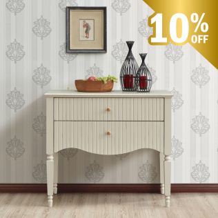 Ritz Small Console - Cream