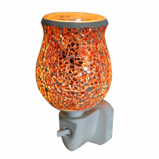 Rose Gold Crackle Mosaic Warmer