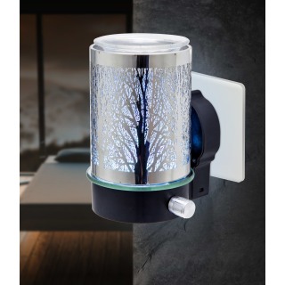 Tree Led Plug In Silver