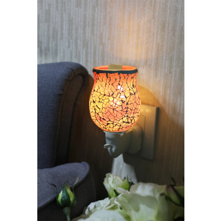 Baby Pink Crackle Fragrance Warmer