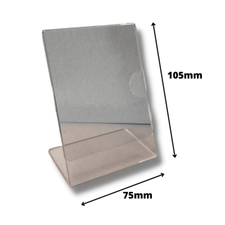 Acrylic Price Holder - 75*105mm 
