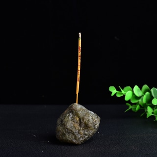 Labradorite Stone Incense Holder