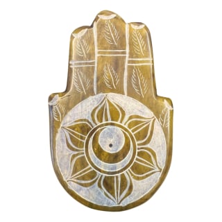 Hand of Fatima-Sacral Chakra Stone Incense Holder