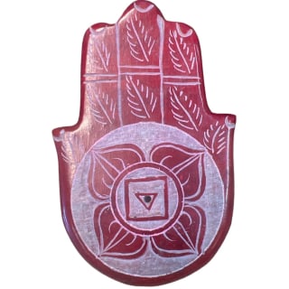 Hand of Fatima- Root Chakra Stone Incense Holder