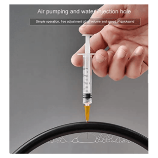 Moodscape Half Moon Gold-Blue LED Sand Pict