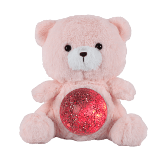 Rosie The Teddy - Magic Belly wt Glitter Ball