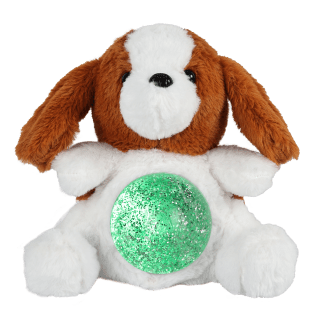 Charlie The Puppy - Magic Belly wt Glitter Ball