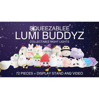 Lumi Buddyz Set With Display - 72pcs
