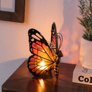 Sunset Tealight Butterfly