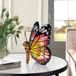 Sunset Tealight Butterfly