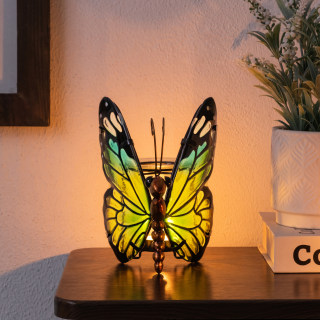 Green Tealight Butterfly