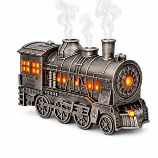 Vintage Silver Train Diffuser