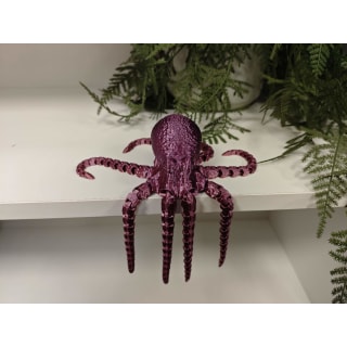 Pastel 3D Printed Octopus
