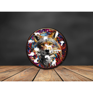 Fox Wooden Puzzle - 150pcs Round