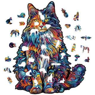 Siberian Cat Wooden Puzzle - 300pcs