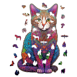 Cat Wooden Puzzle - 300pcs