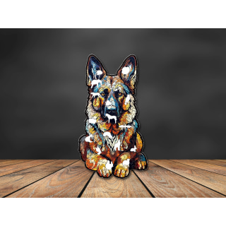 German Shepherd Wooden Puzzle - 300pcs