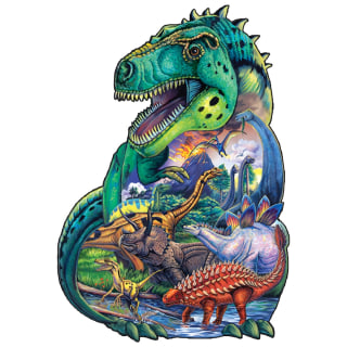 Dinosaurs Wooden Puzzle - 300pcs