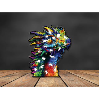 Rainbow Dragon Wooden Puzzle - 300pcs