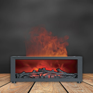 Ember Black Fireplace Aroma Diffuser