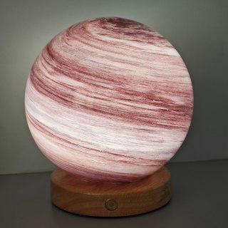 Amethyst Haze Planetary Radiant Light - 14CM