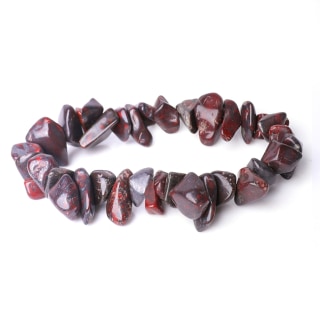 Bracelet Chunky - Blood Stone