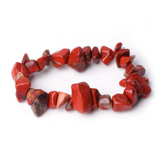 Bracelet Chunky - Red Jasper