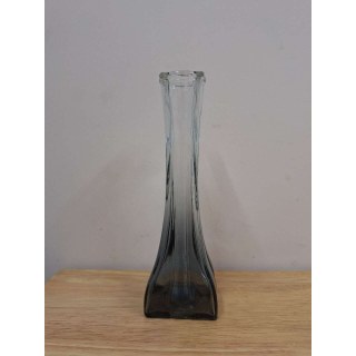 21cm Black Glass Vase, 60/Box