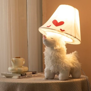 Blush the Lama Fabric LED Lamp 50cm