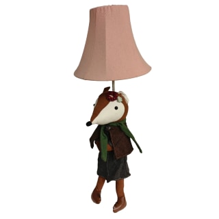 Agatha the Badger Fabric LED Lamp 75cm