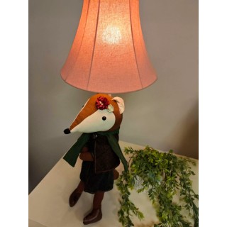 Agatha the Badger Fabric LED Lamp 75cm
