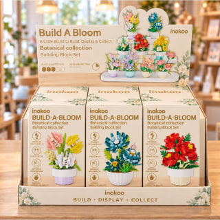 Assorted 9 Build-A-Bloom CDU
