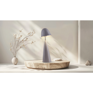 Hepburn Lamp 37cm - Light Grey