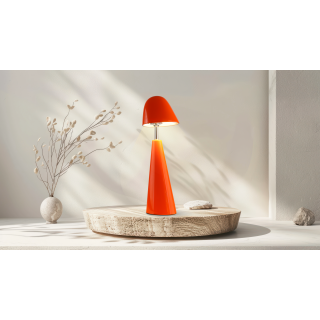 Hepburn Lamp 37cm- Orange