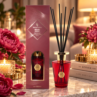 Rouge Peony 1000 ML Luxury Reed Diffuser