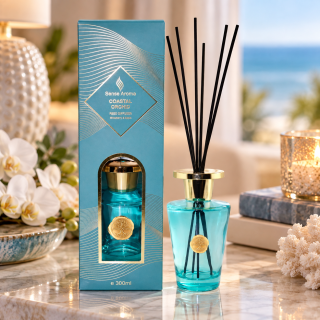 Coastal Orchid 300 ML Luxury Reed Diffuser