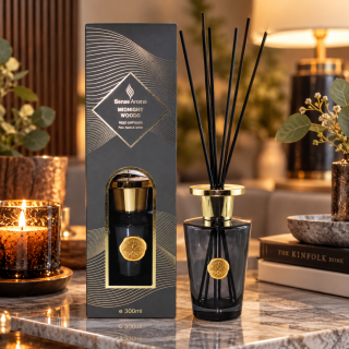 Midnight Woods 300 ML Luxury Reed Diffuser