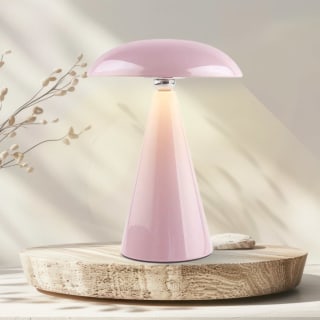 Mushroom Lamp 21cm - Purple