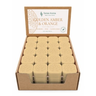 Golden Amber & Orange Wax Melt 14g, 80pcs per CDU