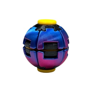 3D Assorted Light Up 24 Fidget Spinner Ball CDU