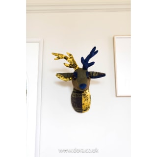 Buck Stag Novelty Trophy Head by Dora Designs