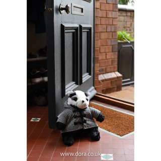 Percy Badger Weighted Fabric Doorstop | Dora