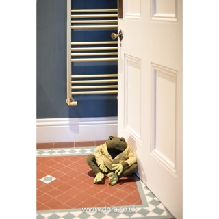 Lionel Armstrong Frog Doorstop by Dora Designs