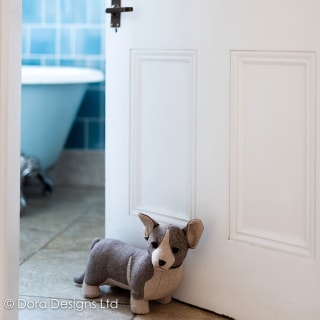 Cordelia Corgi Animal Doorstop by Dora Designs