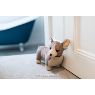 Royal Corgi Pet Doorstop by Dora Designs