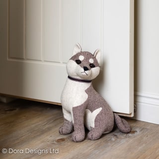 Saki Shiba Inu Novelty Doorstop by Dora Designs